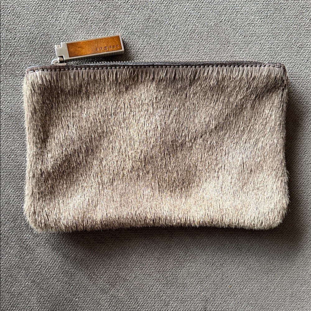 Augusta Sportswear Textured Tan Mini Bag